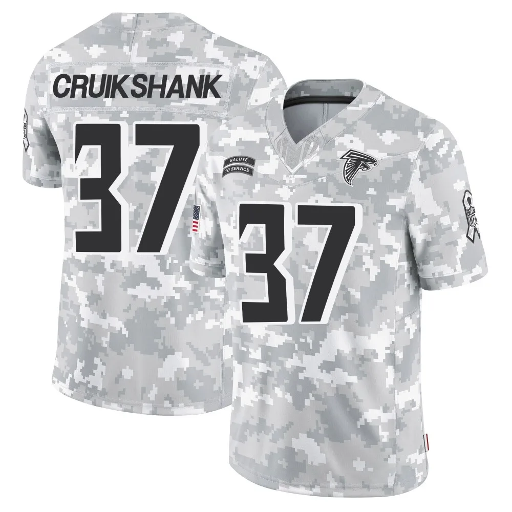 Dane Cruikshank Atlanta Falcons Men's Nike 2024 Salute To Service Limited Arctic Camo Jersey Dane Cruikshank Atlanta Falcons Men's Nike 2024 Salute To Service Limited Arctic Camo Jersey