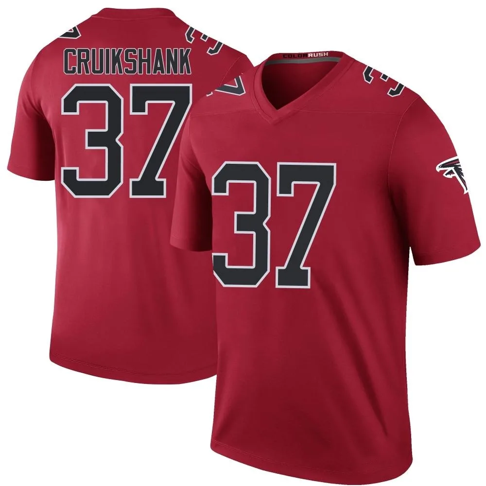 Dane Cruikshank Atlanta Falcons Men's Nike Color Rush Legend Red Jersey Dane Cruikshank Atlanta Falcons Men's Nike Color Rush Legend Red Jersey