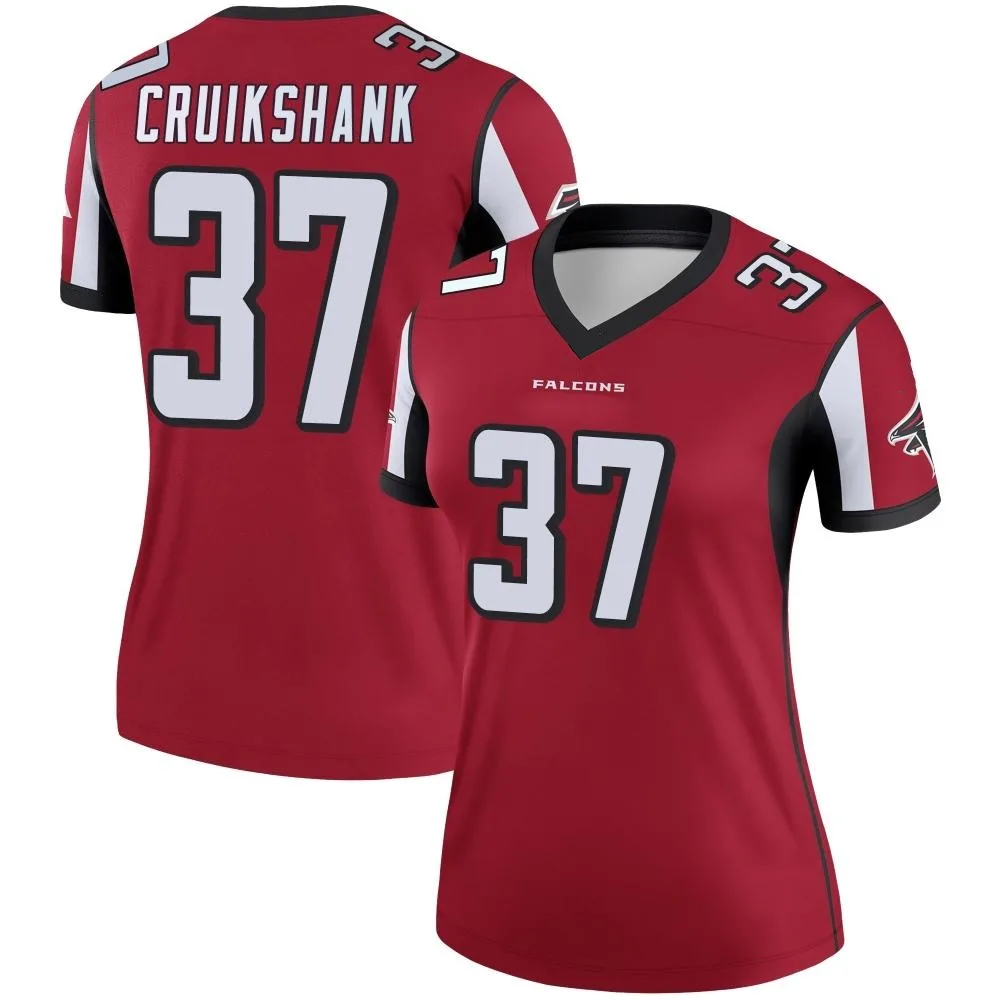 Dane Cruikshank Atlanta Falcons Women's Nike Legend Red Jersey Dane Cruikshank Atlanta Falcons Women's Nike Legend Red Jersey