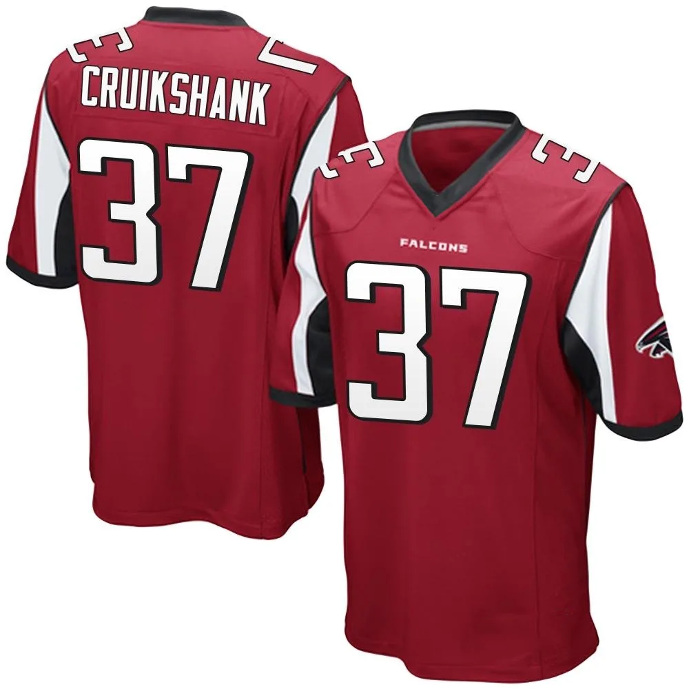 Dane Cruikshank Atlanta Falcons Youth Nike Team Color Game Red Jersey Dane Cruikshank Atlanta Falcons Youth Nike Team Color Game Red Jersey
