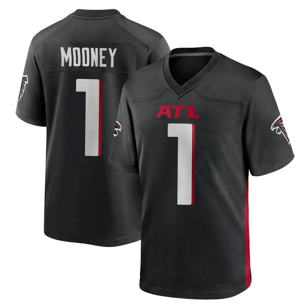 Darnell Mooney Atlanta Falcons Men's Nike Alternate Game Black Jersey Darnell Mooney Atlanta Falcons Men's Nike Alternate Game Black Jersey