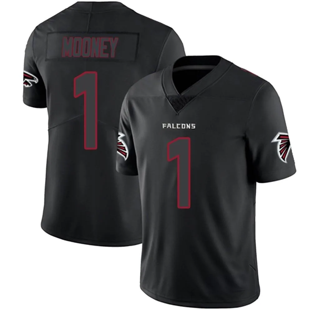 Darnell Mooney Atlanta Falcons Men's Nike Limited Black Impact Jersey Darnell Mooney Atlanta Falcons Men's Nike Limited Black Impact Jersey