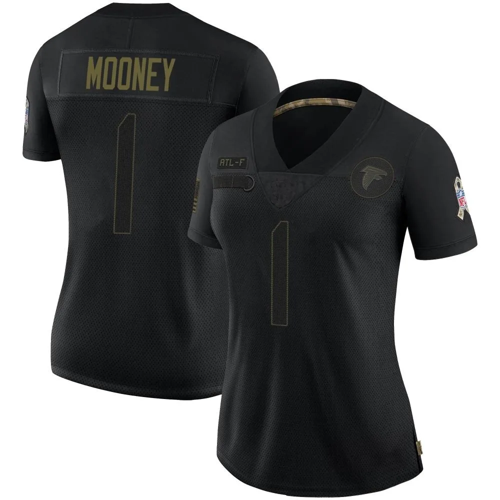 Darnell Mooney Atlanta Falcons Women's Nike 2020 Salute To Service Limited Black Jersey Darnell Mooney Atlanta Falcons Women's Nike 2020 Salute To Service Limited Black Jersey