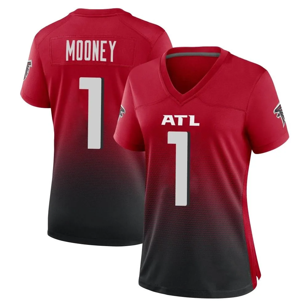 Darnell Mooney Atlanta Falcons Women's Nike 2nd Alternate Game Red Jersey Darnell Mooney Atlanta Falcons Women's Nike 2nd Alternate Game Red Jersey