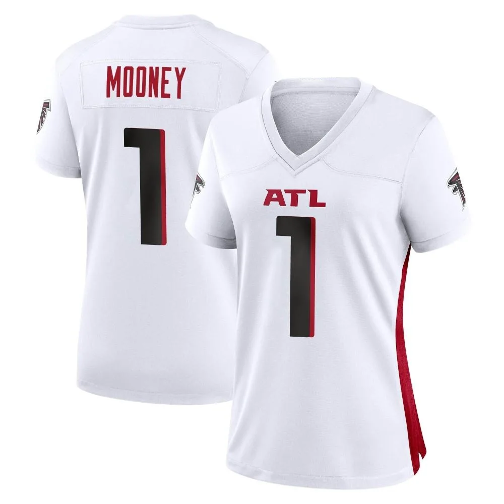 Darnell Mooney Atlanta Falcons Women's Nike Game White Jersey Darnell Mooney Atlanta Falcons Women's Nike Game White Jersey