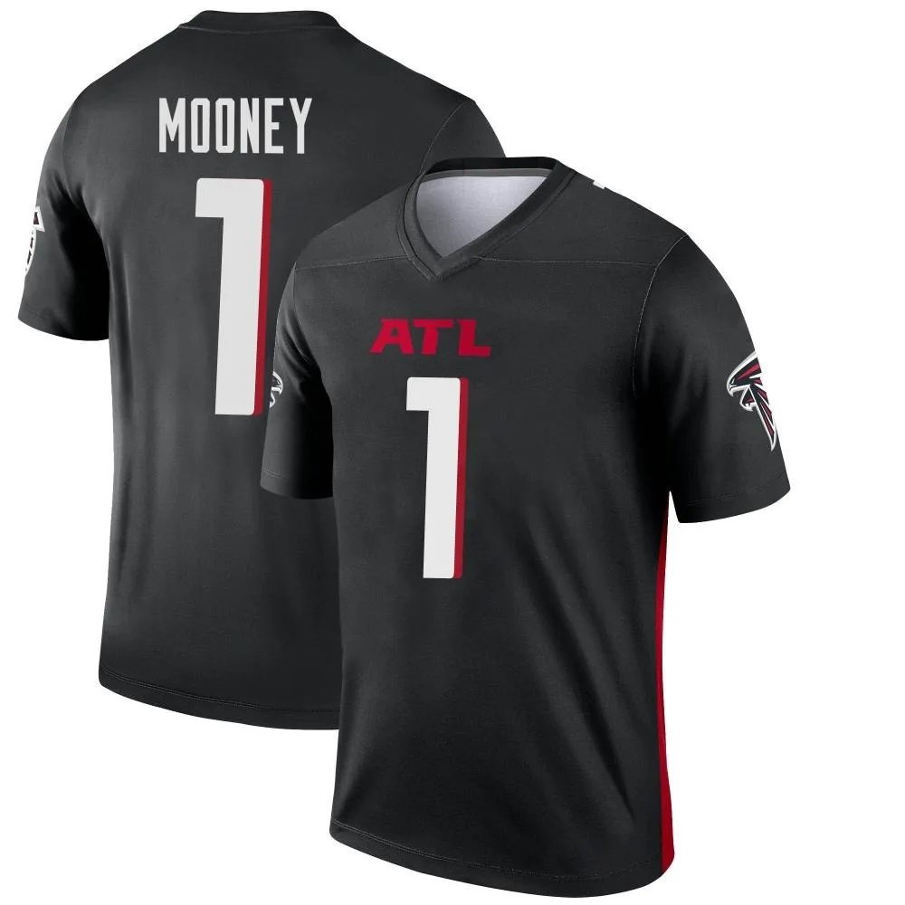 Darnell Mooney Atlanta Falcons Youth Nike Legend Black Jersey Darnell Mooney Atlanta Falcons Youth Nike Legend Black Jersey