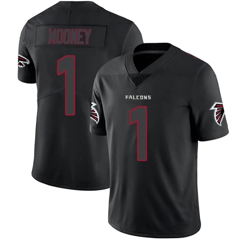 Darnell Mooney Atlanta Falcons Youth Nike Limited Black Impact Jersey Darnell Mooney Atlanta Falcons Youth Nike Limited Black Impact Jersey