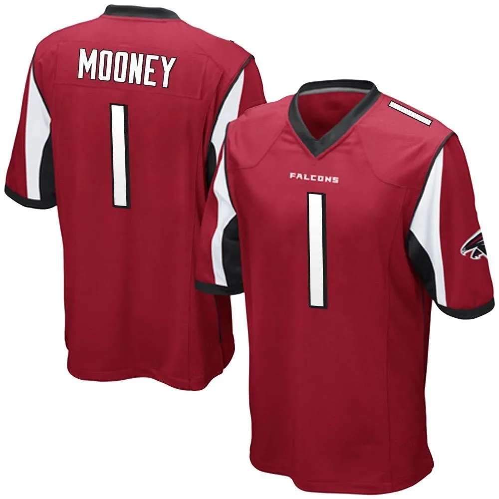 Darnell Mooney Atlanta Falcons Youth Nike Team Color Game Red Jersey Darnell Mooney Atlanta Falcons Youth Nike Team Color Game Red Jersey
