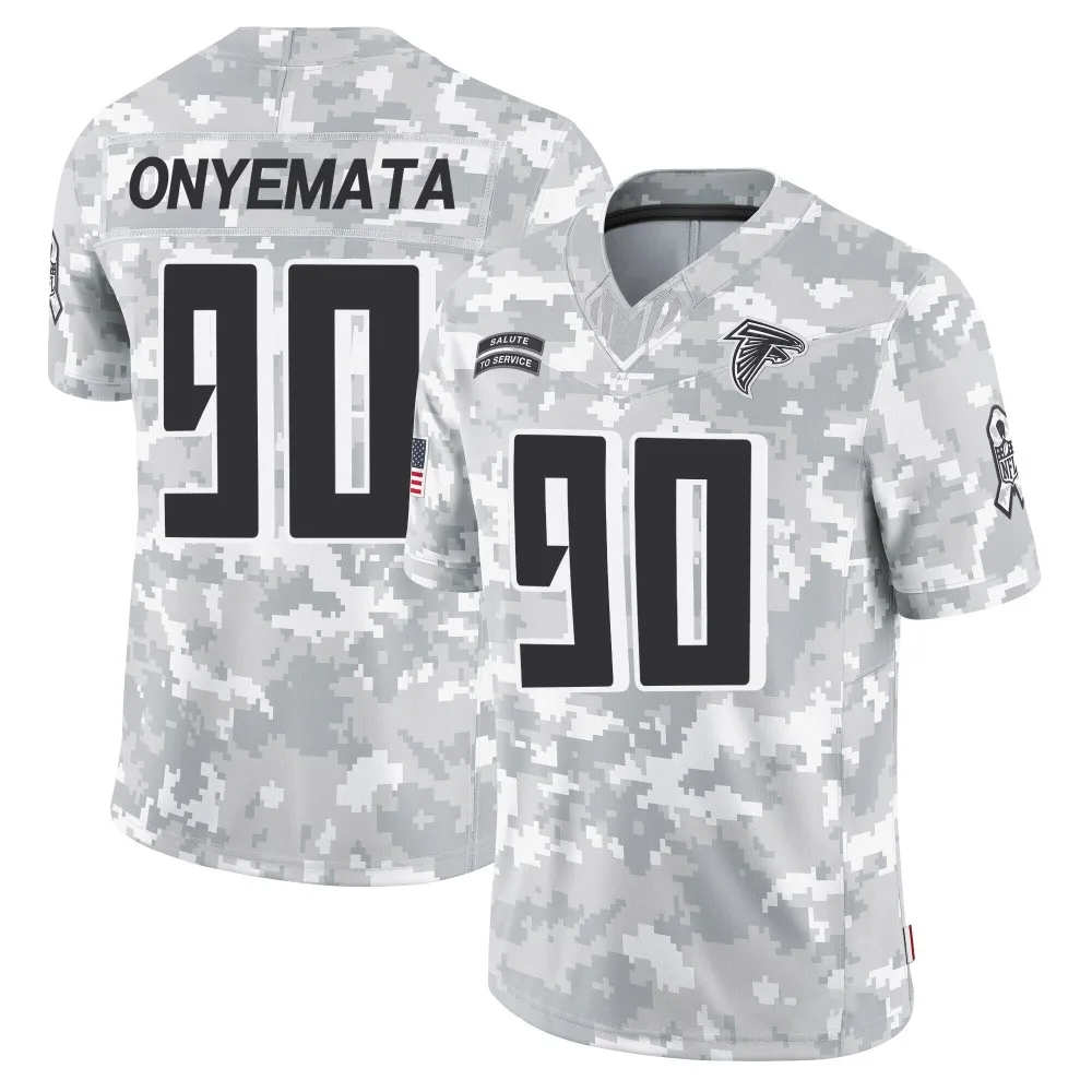 David Onyemata Atlanta Falcons Men's Nike 2024 Salute To Service Limited Arctic Camo Jersey David Onyemata Atlanta Falcons Men's Nike 2024 Salute To Service Limited Arctic Camo Jersey