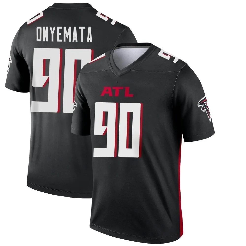 David Onyemata Atlanta Falcons Men's Nike Legend Black Jersey David Onyemata Atlanta Falcons Men's Nike Legend Black Jersey