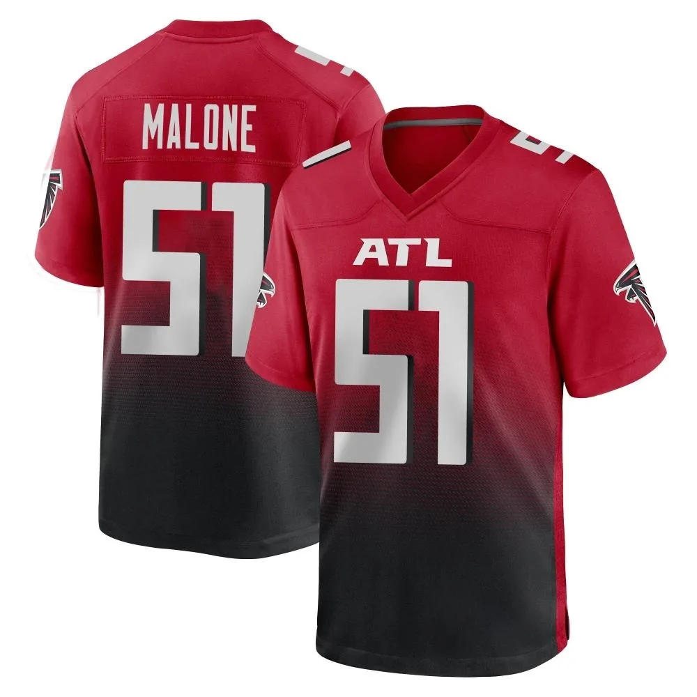 Deangelo Malone Atlanta Falcons Men's Nike 2nd Alternate Game Red Jersey Deangelo Malone Atlanta Falcons Men's Nike 2nd Alternate Game Red Jersey