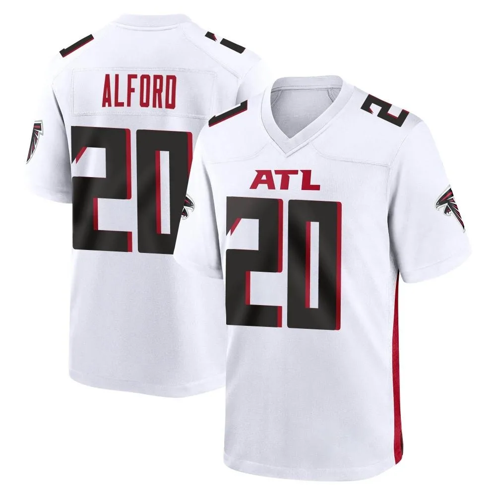 Dee Alford Atlanta Falcons Men's Nike Game White Jersey Dee Alford Atlanta Falcons Men's Nike Game White Jersey