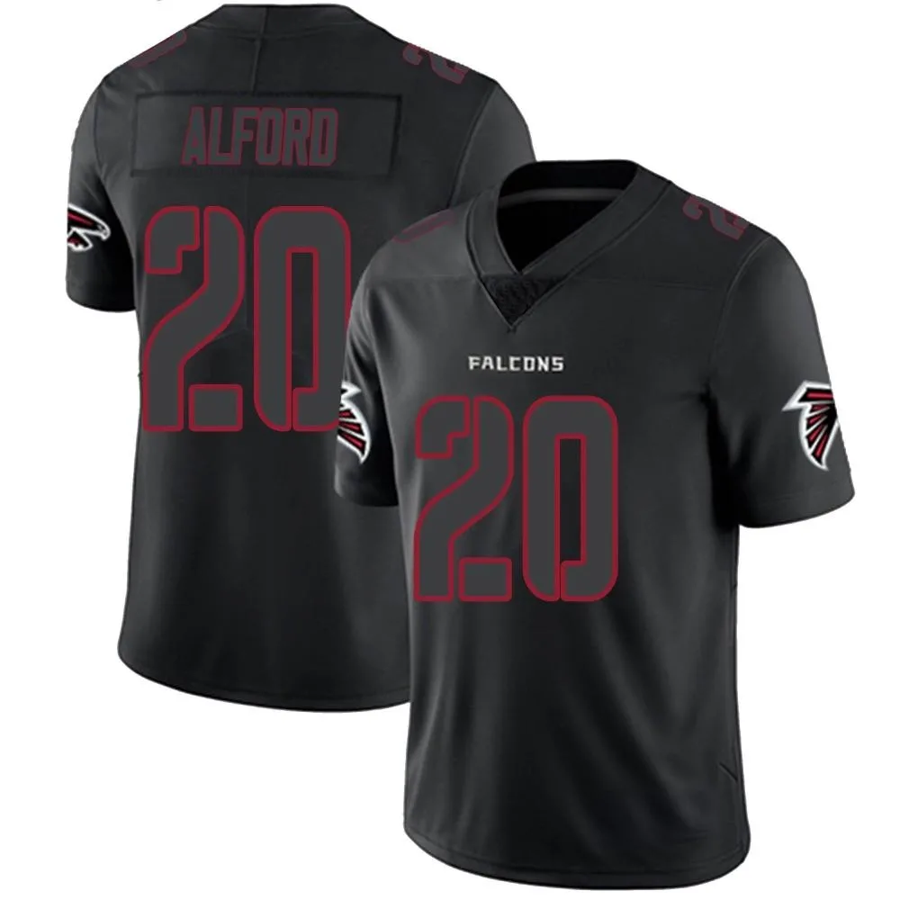 Dee Alford Atlanta Falcons Men's Nike Limited Black Impact Jersey Dee Alford Atlanta Falcons Men's Nike Limited Black Impact Jersey