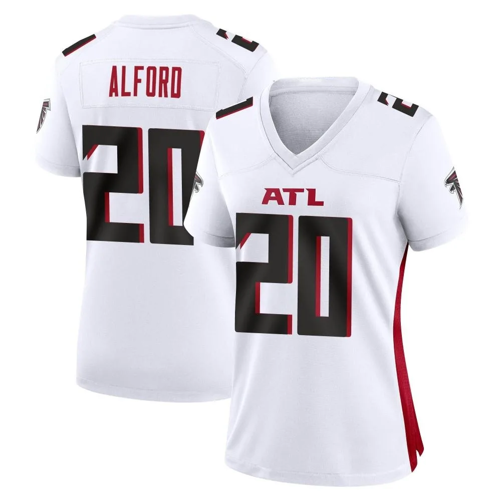Dee Alford Atlanta Falcons Women's Nike Game White Jersey Dee Alford Atlanta Falcons Women's Nike Game White Jersey