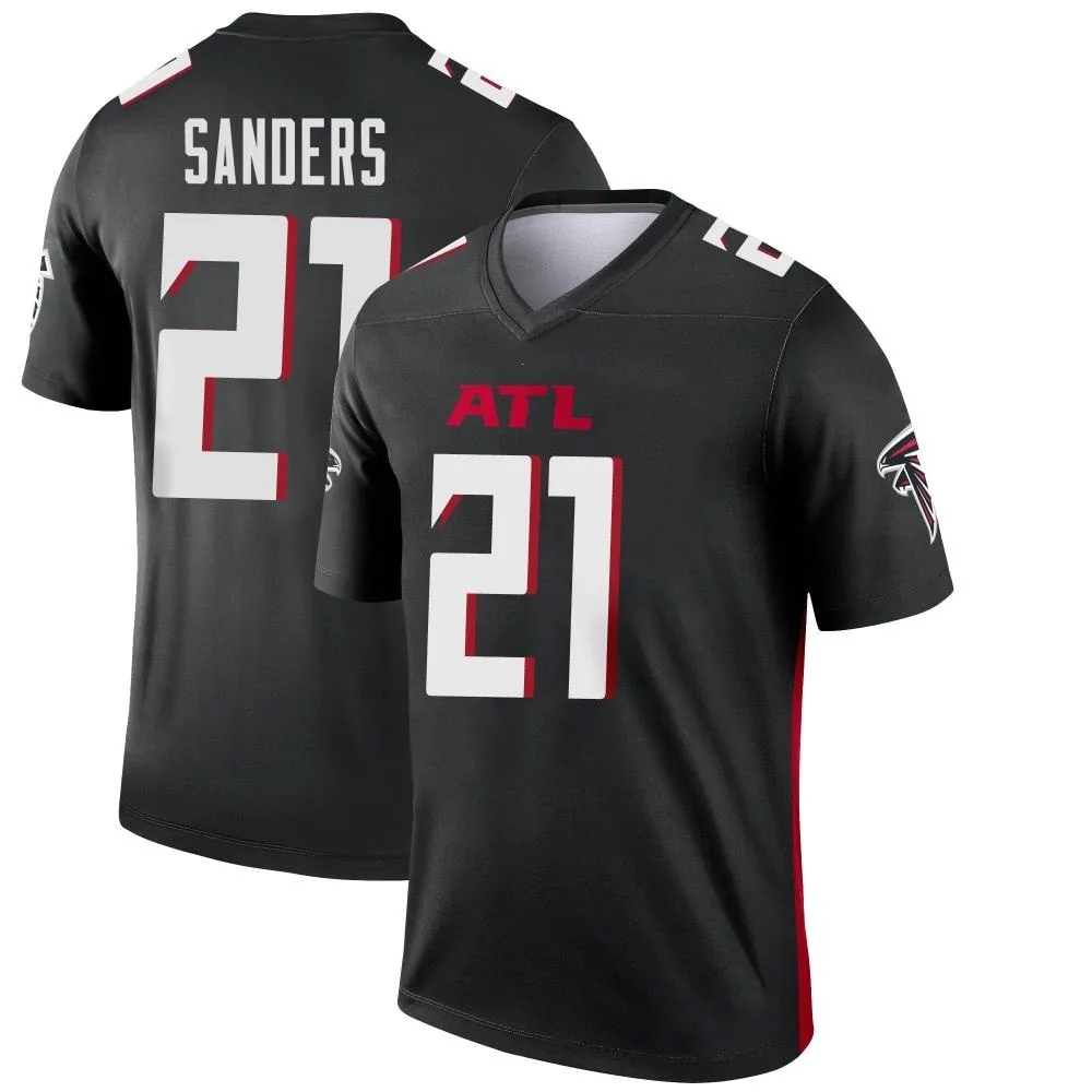 Deion Sanders Atlanta Falcons Men's Nike Legend Black Jersey Deion Sanders Atlanta Falcons Men's Nike Legend Black Jersey