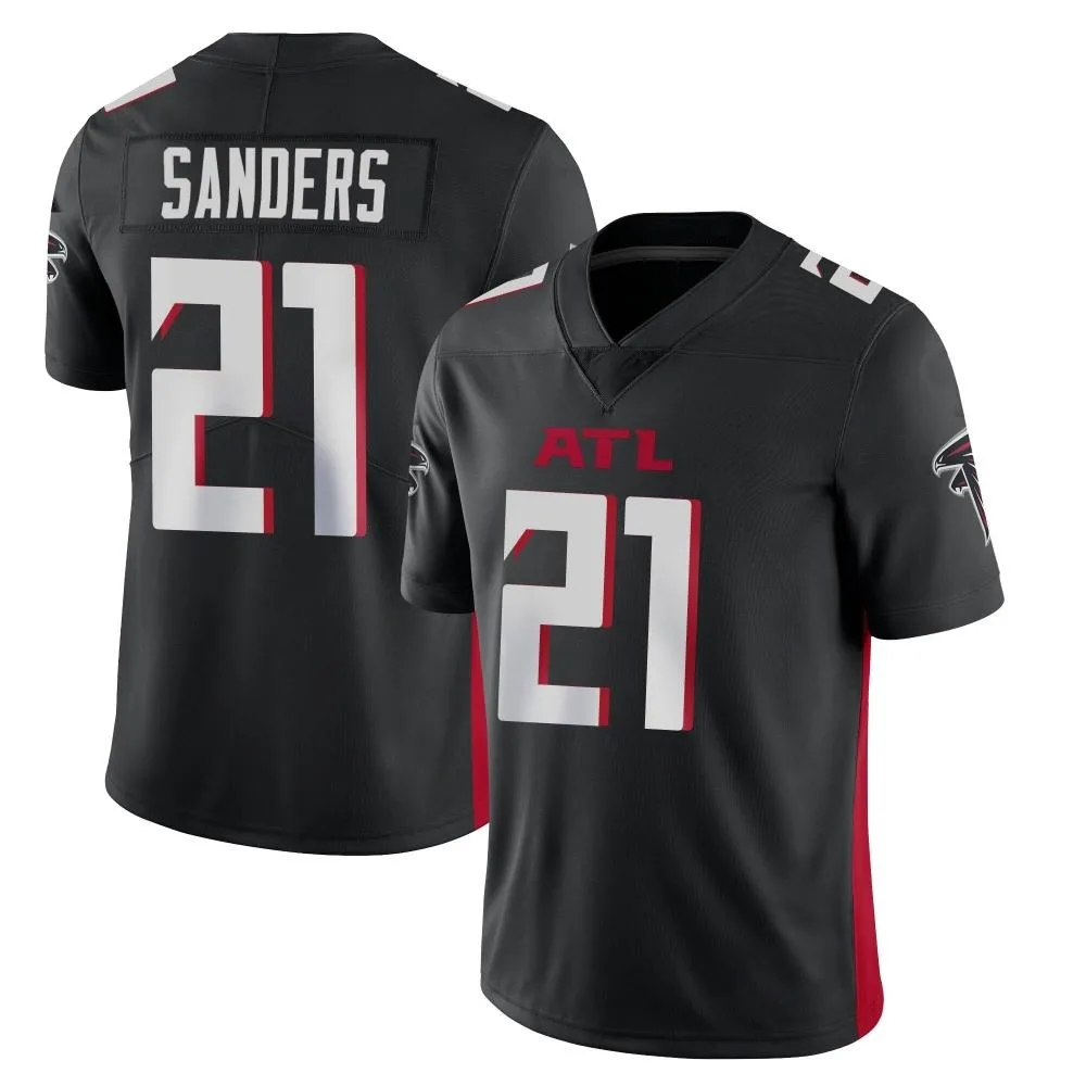 Deion Sanders Atlanta Falcons Men's Nike Vapor Untouchable Limited Black Jersey Deion Sanders Atlanta Falcons Men's Nike Vapor Untouchable Limited Black Jersey