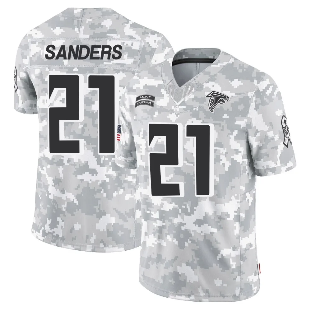 Deion Sanders Atlanta Falcons Youth Nike 2024 Salute To Service Limited Arctic Camo Jersey Deion Sanders Atlanta Falcons Youth Nike 2024 Salute To Service Limited Arctic Camo Jersey
