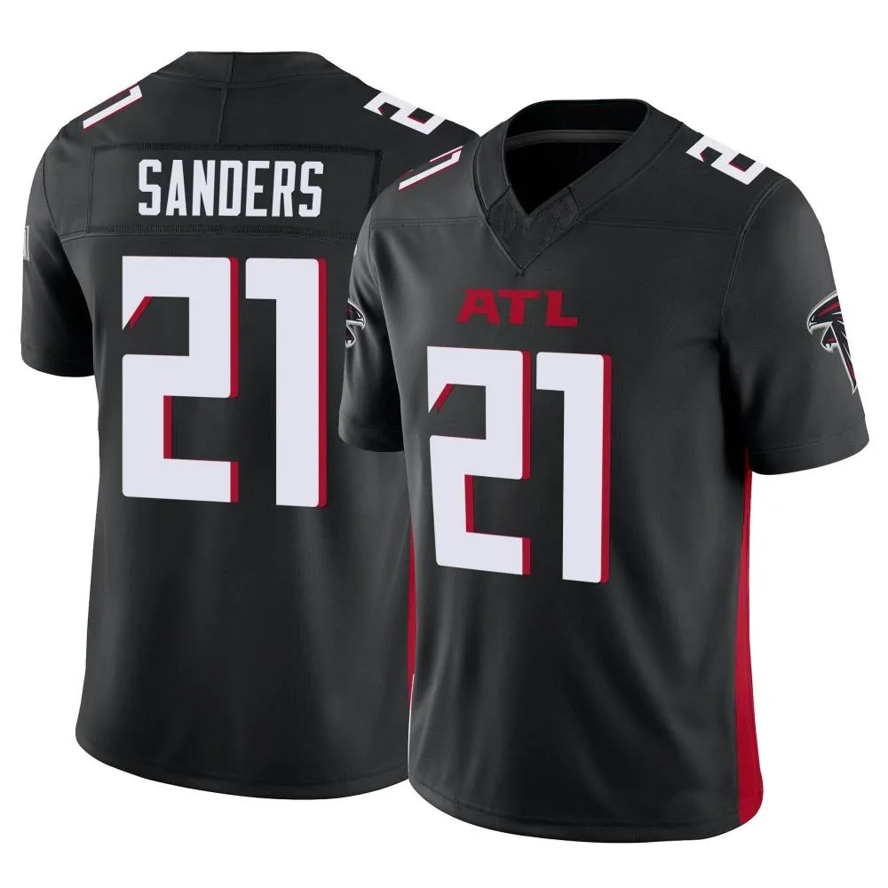 Deion Sanders Atlanta Falcons Youth Nike Vapor F.U.S.E. Limited Black Jersey Deion Sanders Atlanta Falcons Youth Nike Vapor F.U.S.E. Limited Black Jersey
