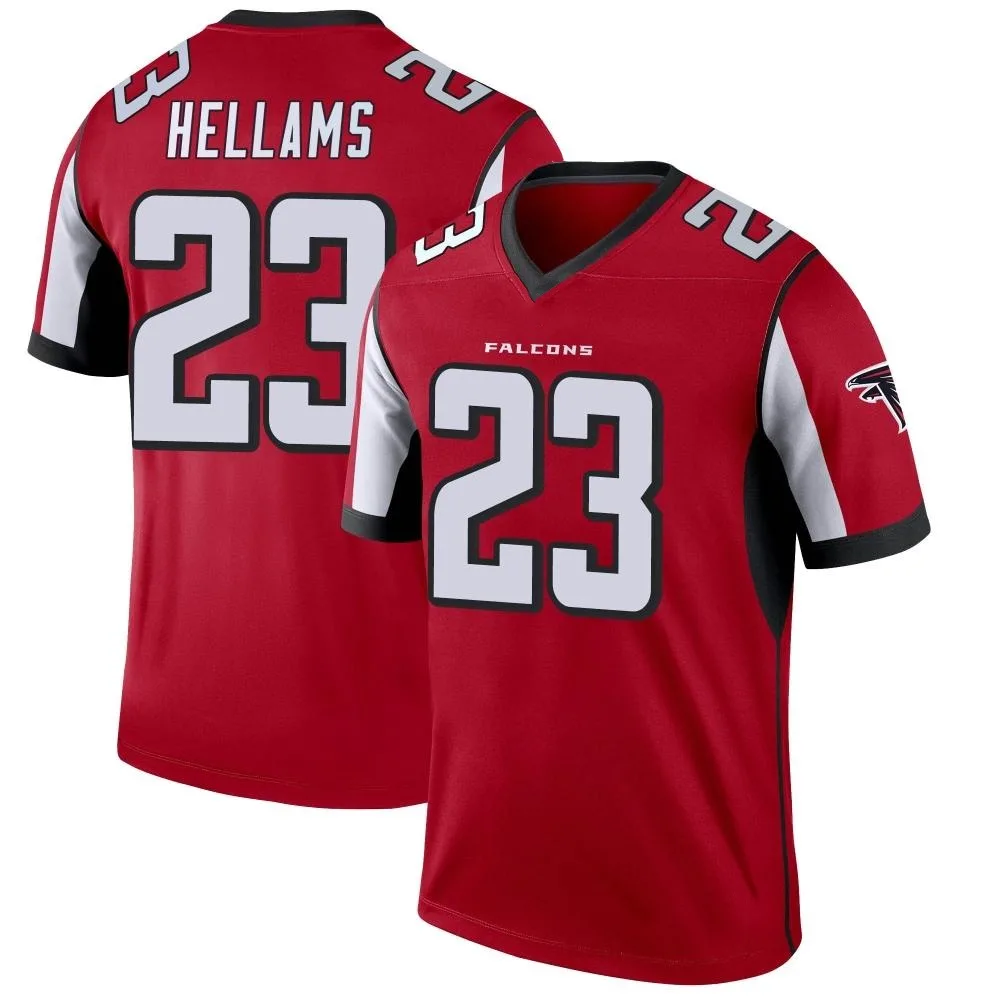 Demarcco Hellams Atlanta Falcons Men's Nike Legend Red Jersey Demarcco Hellams Atlanta Falcons Men's Nike Legend Red Jersey