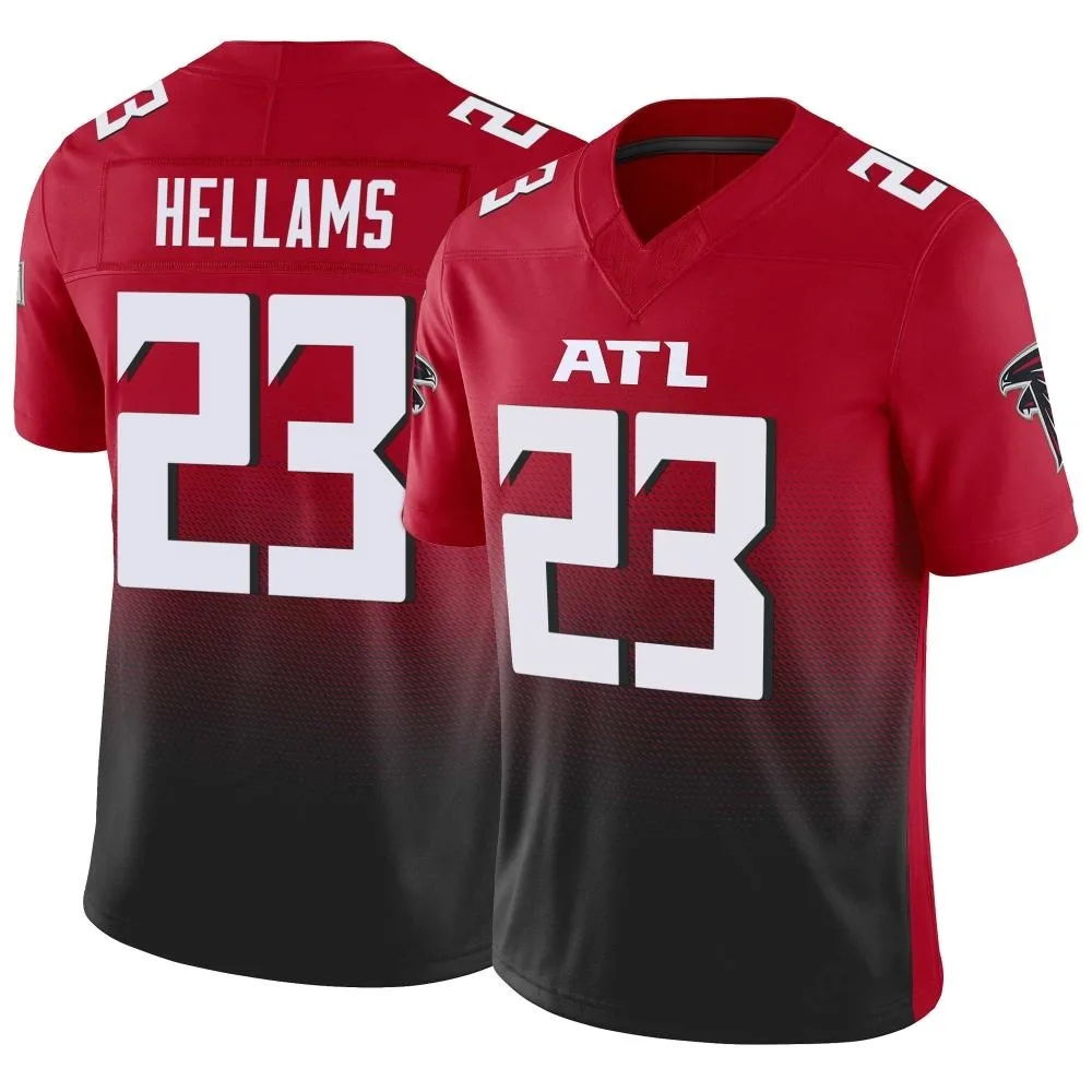 Demarcco Hellams Atlanta Falcons Men's Nike Vapor F.U.S.E. Limited Red Jersey Demarcco Hellams Atlanta Falcons Men's Nike Vapor F.U.S.E. Limited Red Jersey