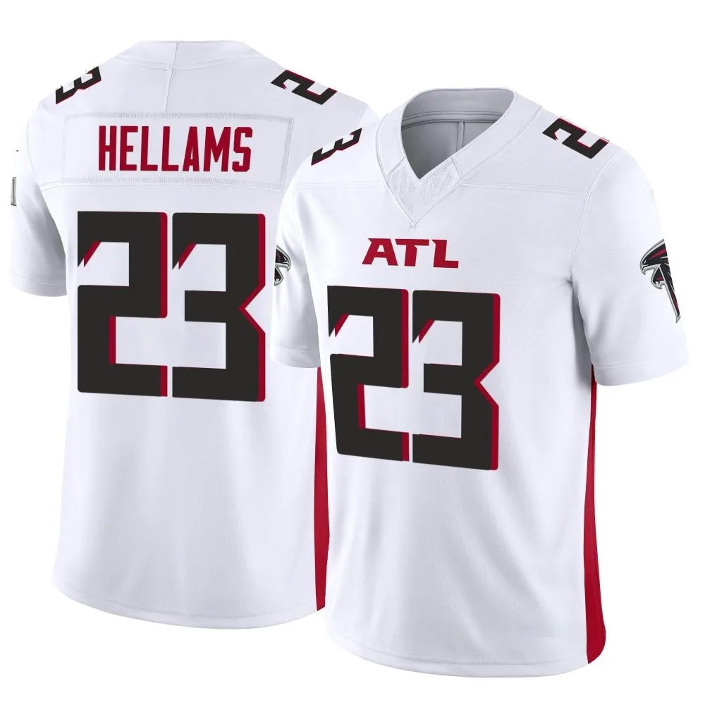 Demarcco Hellams Atlanta Falcons Men's Nike Vapor F.U.S.E. Limited White Jersey Demarcco Hellams Atlanta Falcons Men's Nike Vapor F.U.S.E. Limited White Jersey