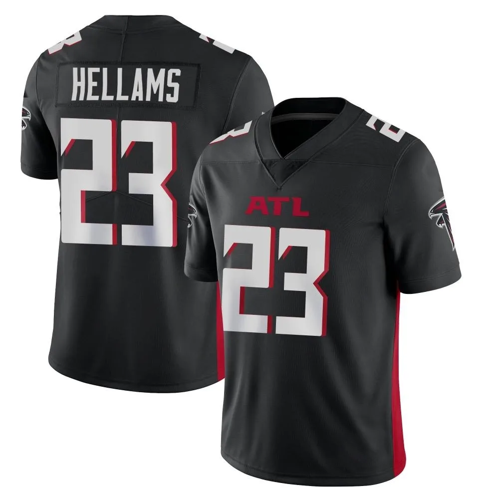 Demarcco Hellams Atlanta Falcons Men's Nike Vapor Untouchable Limited Black Jersey Demarcco Hellams Atlanta Falcons Men's Nike Vapor Untouchable Limited Black Jersey