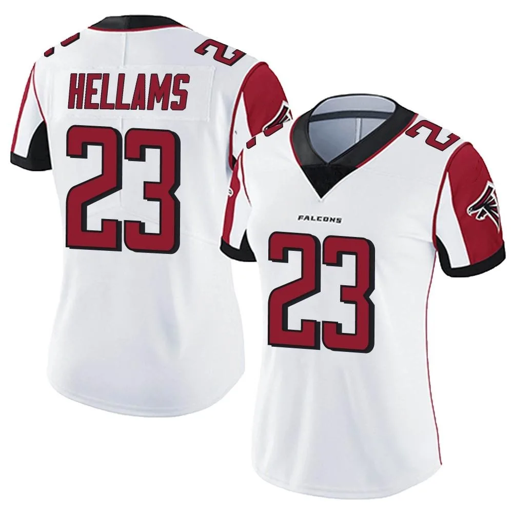 Demarcco Hellams Atlanta Falcons Women's Nike Vapor Untouchable Limited White Jersey Demarcco Hellams Atlanta Falcons Women's Nike Vapor Untouchable Limited White Jersey