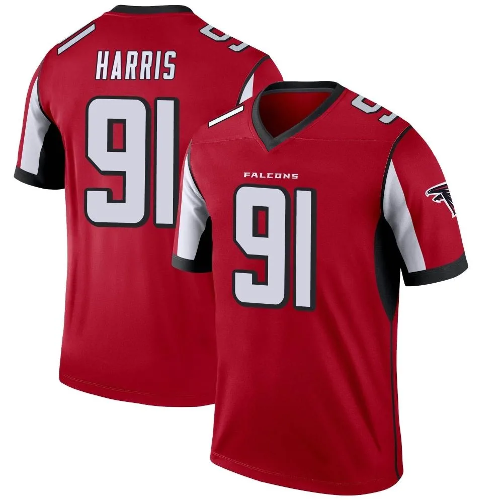 Demone Harris Atlanta Falcons Men's Nike Legend Red Jersey Demone Harris Atlanta Falcons Men's Nike Legend Red Jersey