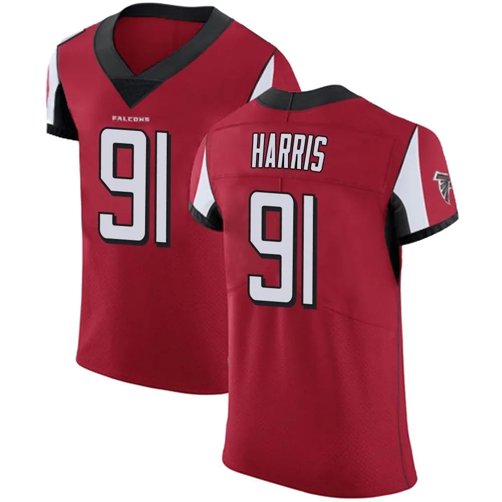 Demone Harris Atlanta Falcons Men's Nike Team Color Elite Red Jersey Demone Harris Atlanta Falcons Men's Nike Team Color Elite Red Jersey