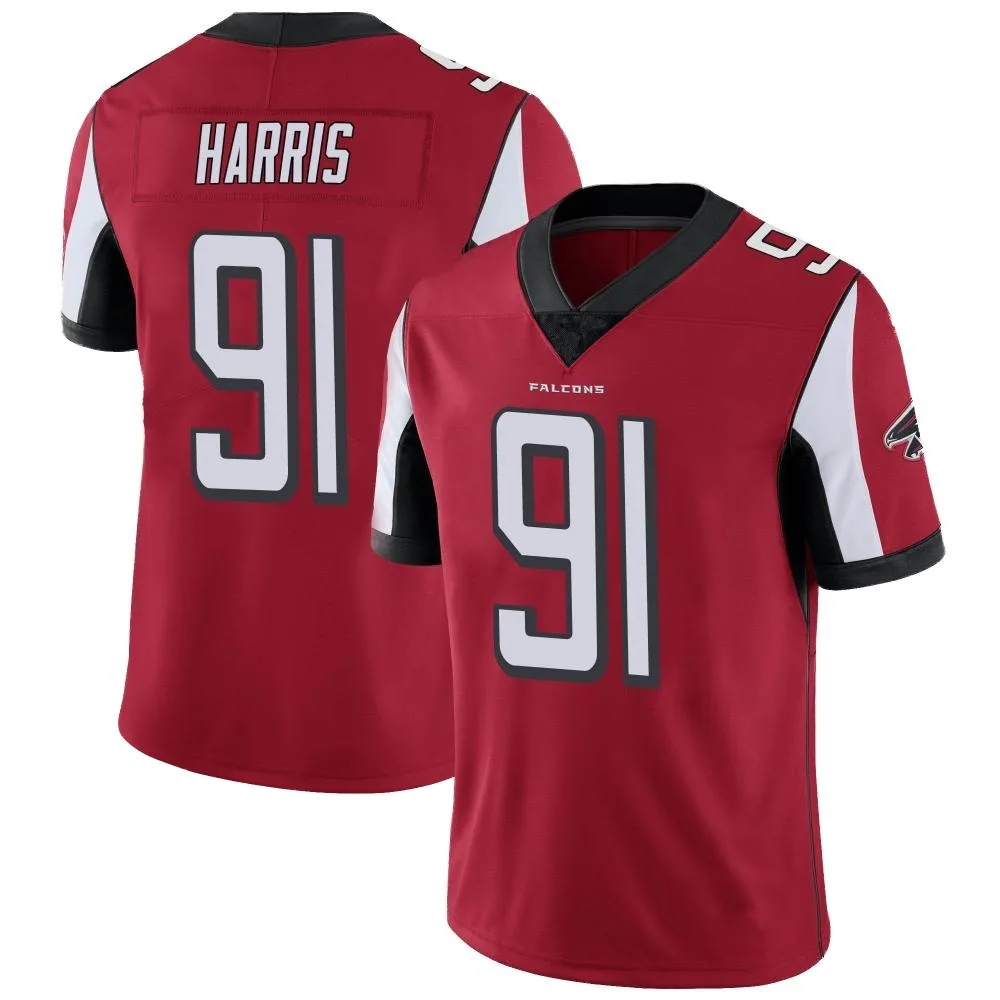 Demone Harris Atlanta Falcons Men's Nike Team Color Vapor Untouchable Limited Red Jersey Demone Harris Atlanta Falcons Men's Nike Team Color Vapor Untouchable Limited Red Jersey