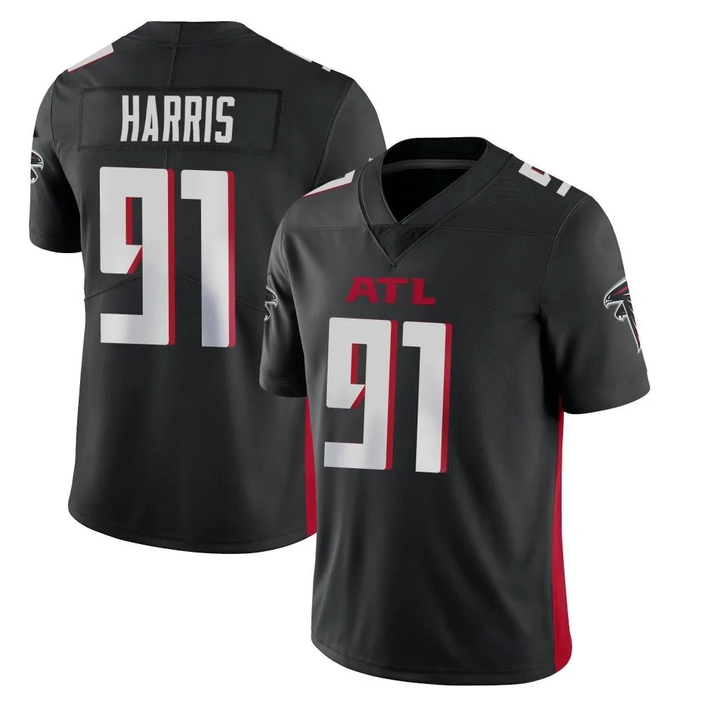 Demone Harris Atlanta Falcons Men's Nike Vapor Untouchable Limited Black Jersey Demone Harris Atlanta Falcons Men's Nike Vapor Untouchable Limited Black Jersey