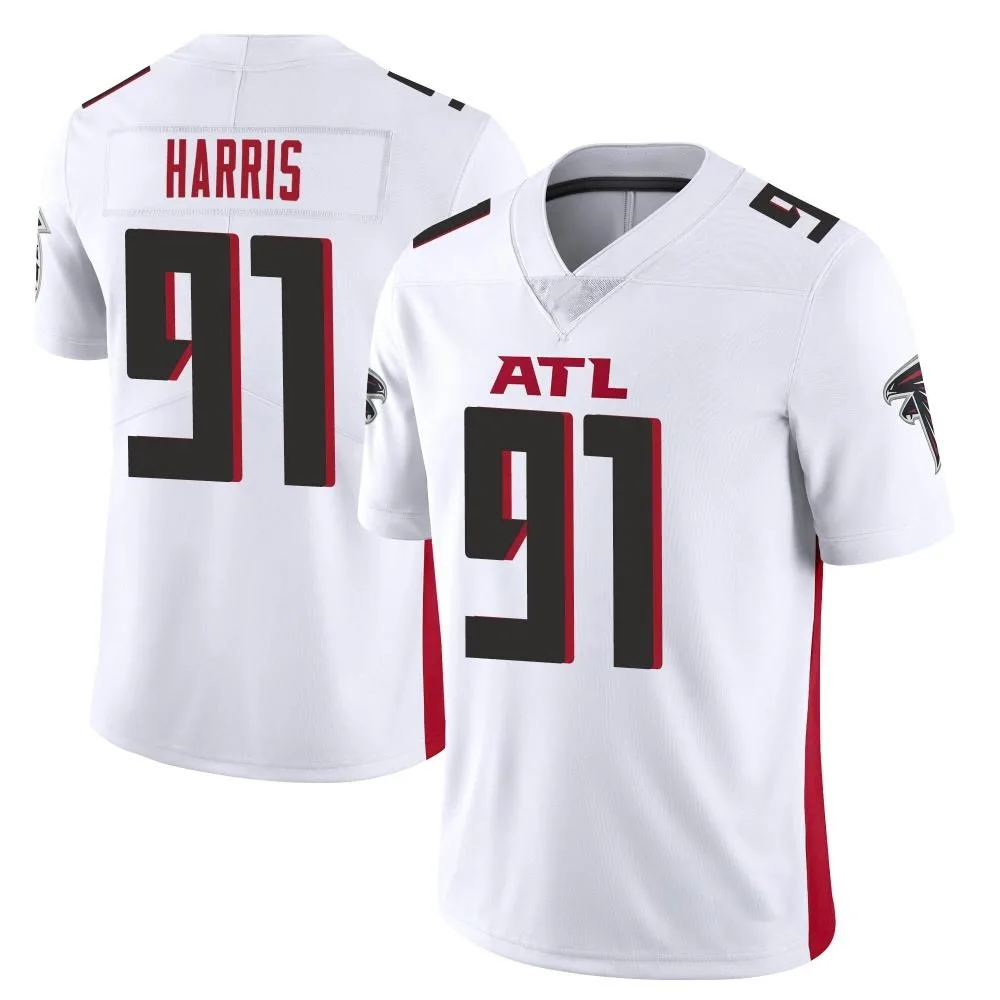 Demone Harris Atlanta Falcons Men's Nike Vapor Untouchable Limited White Jersey Demone Harris Atlanta Falcons Men's Nike Vapor Untouchable Limited White Jersey