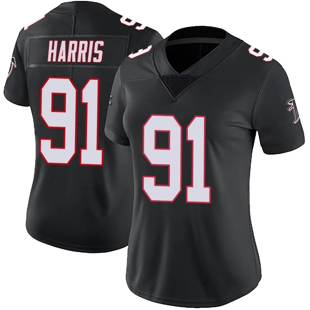 Demone Harris Atlanta Falcons Women's Nike Vapor Untouchable Limited Black Jersey Demone Harris Atlanta Falcons Women's Nike Vapor Untouchable Limited Black Jersey