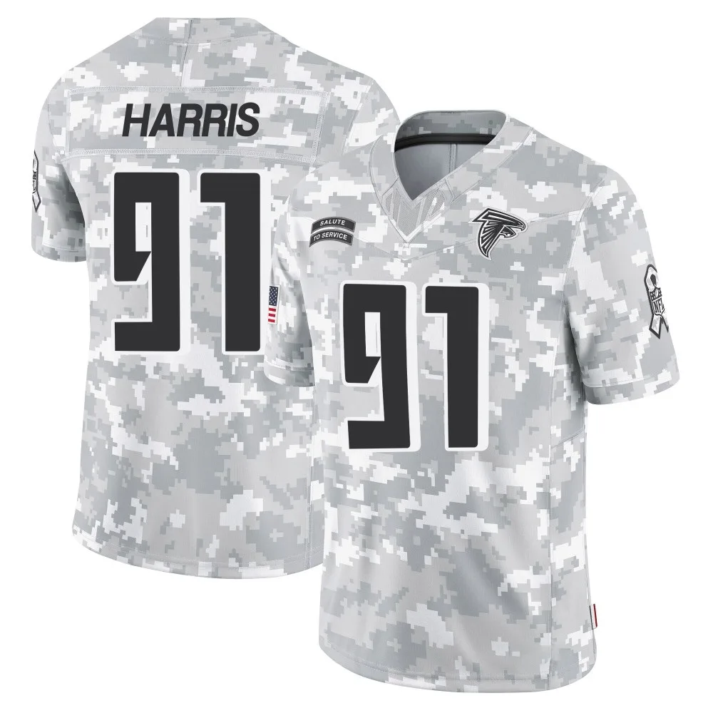 Demone Harris Atlanta Falcons Youth Nike 2024 Salute To Service Limited Arctic Camo Jersey Demone Harris Atlanta Falcons Youth Nike 2024 Salute To Service Limited Arctic Camo Jersey