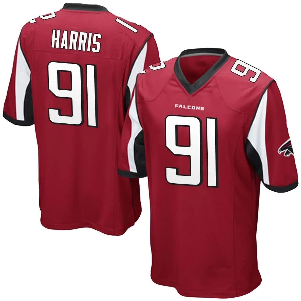 Demone Harris Atlanta Falcons Youth Nike Team Color Game Red Jersey Demone Harris Atlanta Falcons Youth Nike Team Color Game Red Jersey