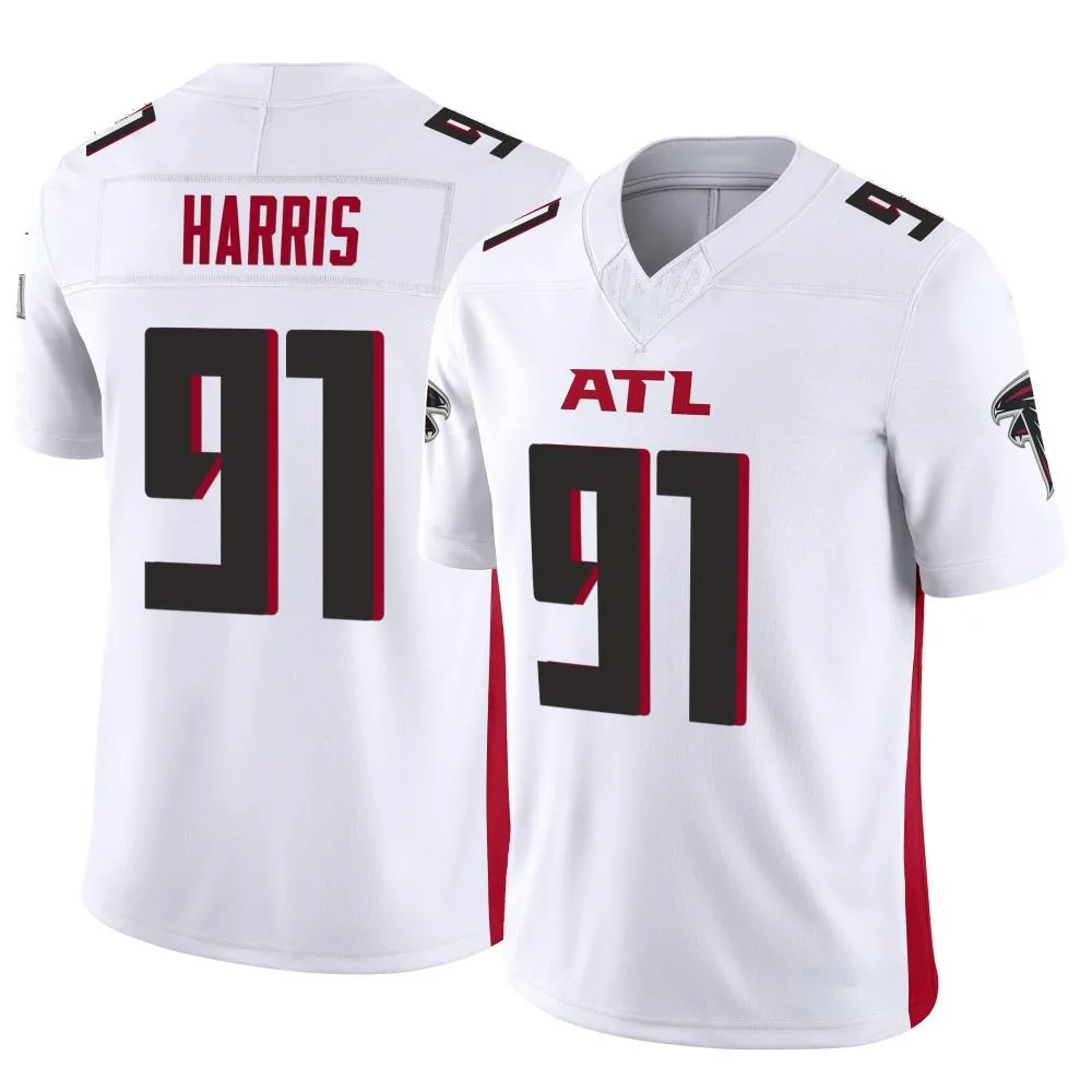 Demone Harris Atlanta Falcons Youth Nike Vapor F.U.S.E. Limited White Jersey Demone Harris Atlanta Falcons Youth Nike Vapor F.U.S.E. Limited White Jersey