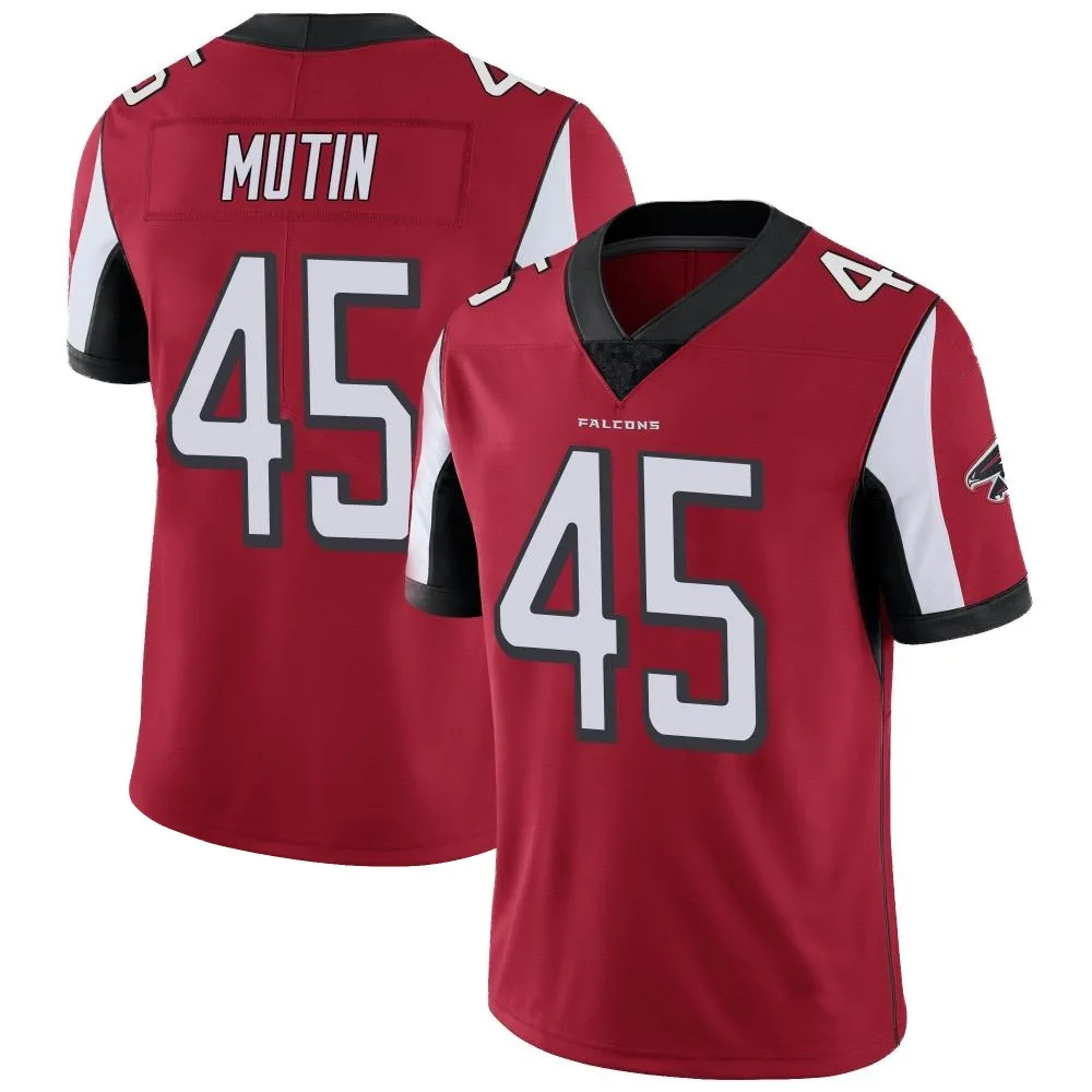 Donavan Mutin Atlanta Falcons Men's Nike Team Color Vapor Untouchable Limited Red Jersey Donavan Mutin Atlanta Falcons Men's Nike Team Color Vapor Untouchable Limited Red Jersey