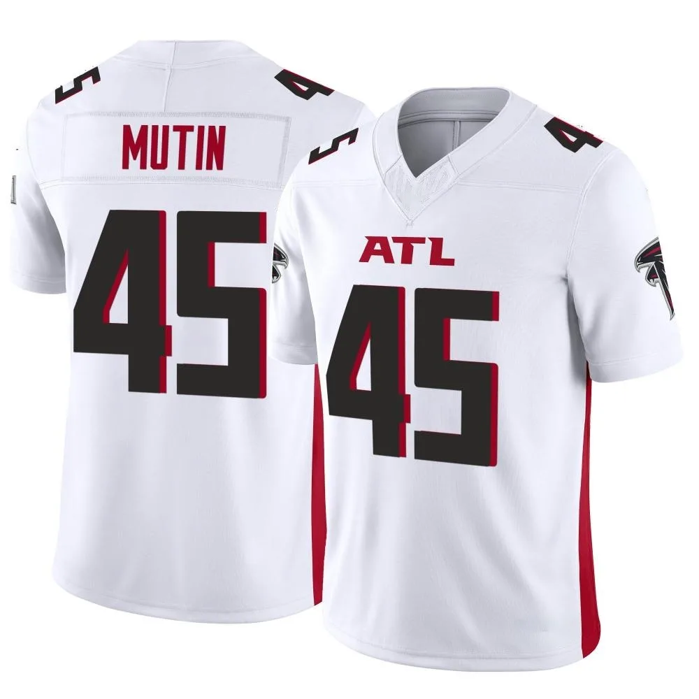 Donavan Mutin Atlanta Falcons Men's Nike Vapor F.U.S.E. Limited White Jersey Donavan Mutin Atlanta Falcons Men's Nike Vapor F.U.S.E. Limited White Jersey