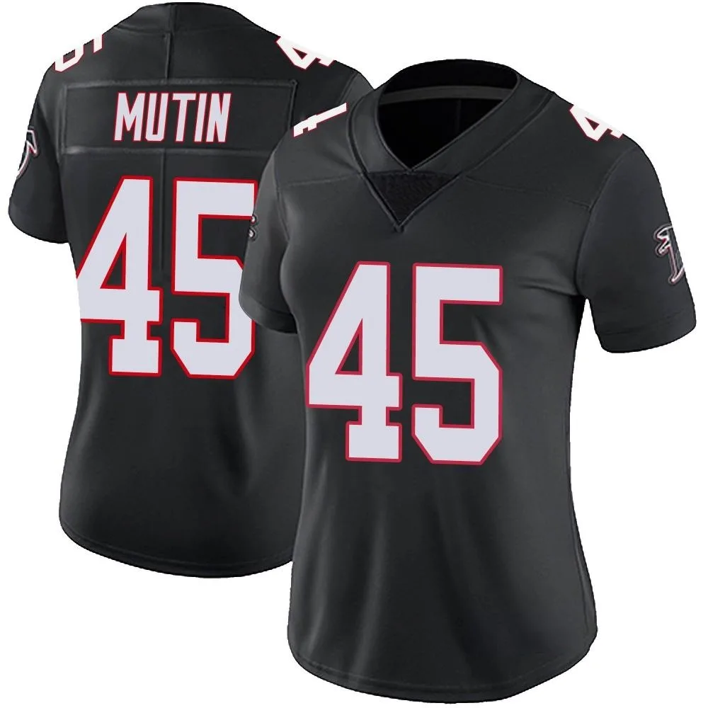 Donavan Mutin Atlanta Falcons Women's Nike Vapor Untouchable Limited Black Jersey Donavan Mutin Atlanta Falcons Women's Nike Vapor Untouchable Limited Black Jersey