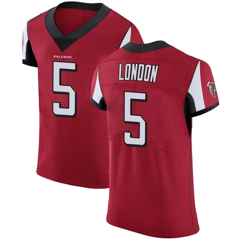 Drake London Atlanta Falcons Men's Nike Team Color Elite Red Jersey Drake London Atlanta Falcons Men's Nike Team Color Elite Red Jersey