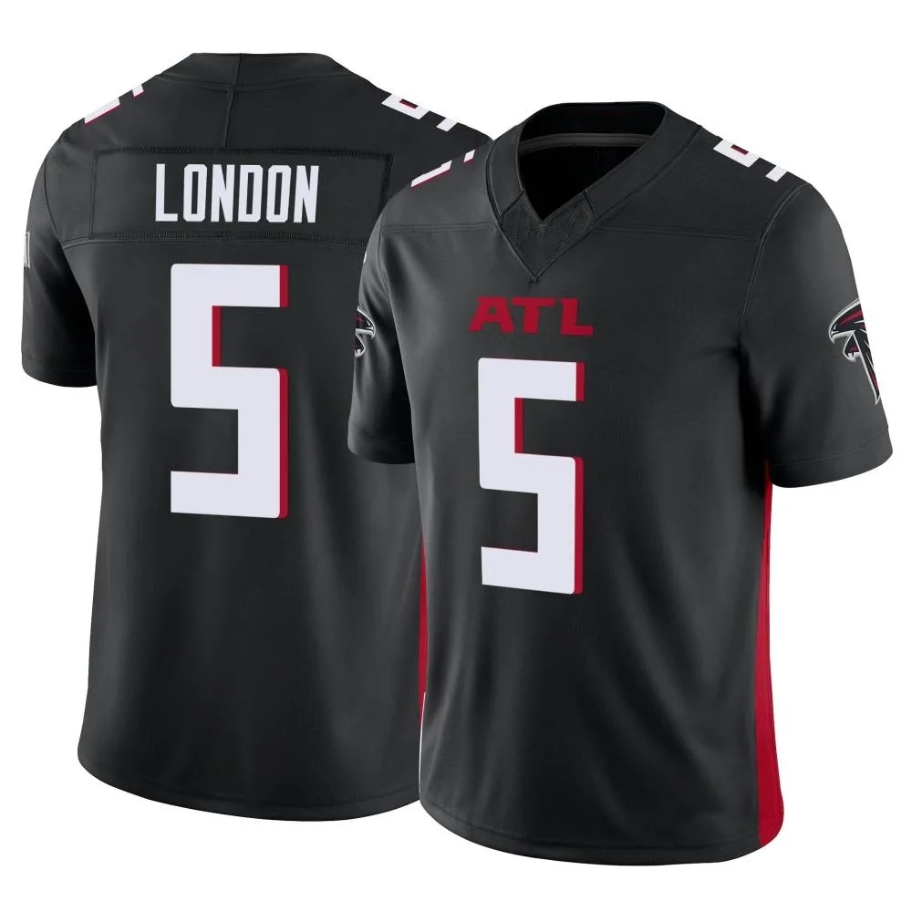 Drake London Atlanta Falcons Men's Nike Vapor F.U.S.E. Limited Black Jersey Drake London Atlanta Falcons Men's Nike Vapor F.U.S.E. Limited Black Jersey