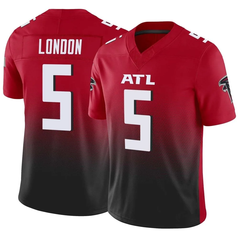 Drake London Atlanta Falcons Men's Nike Vapor F.U.S.E. Limited Red Jersey Drake London Atlanta Falcons Men's Nike Vapor F.U.S.E. Limited Red Jersey