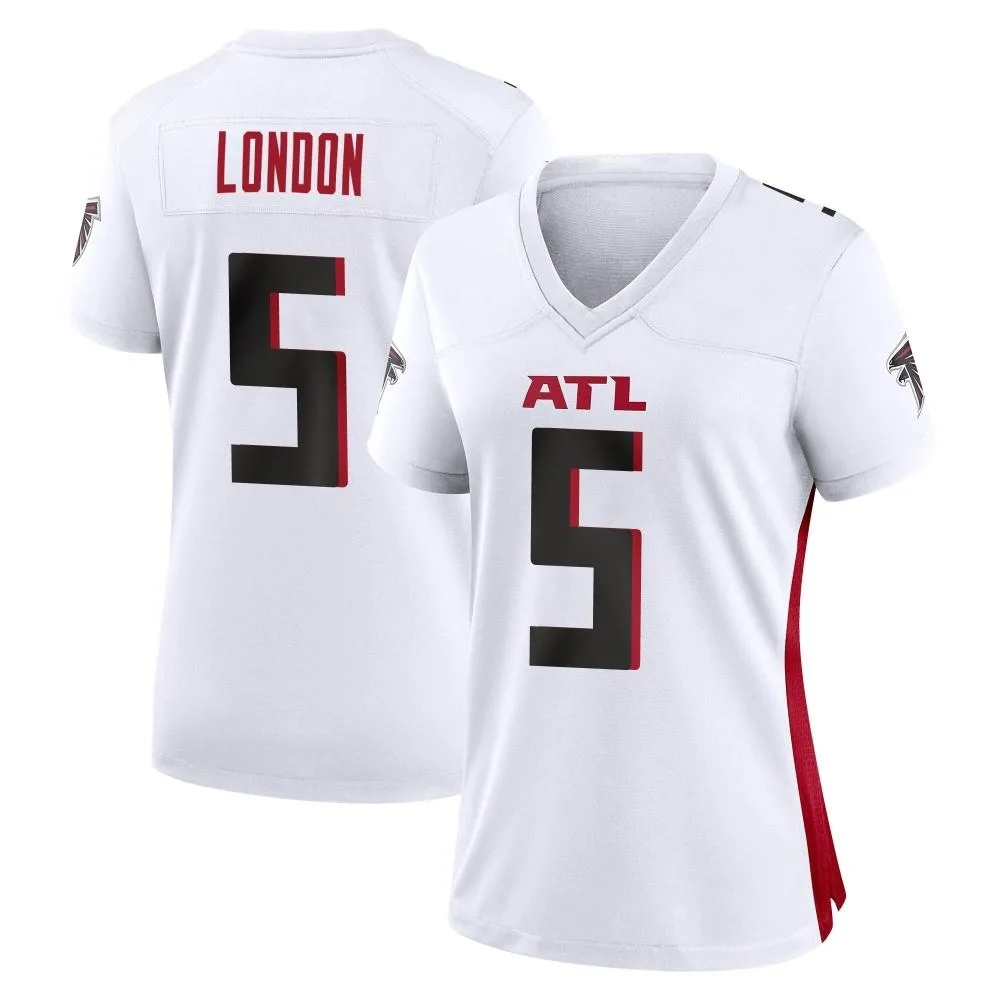 Drake London Atlanta Falcons Women's Nike Game White Jersey Drake London Atlanta Falcons Women's Nike Game White Jersey