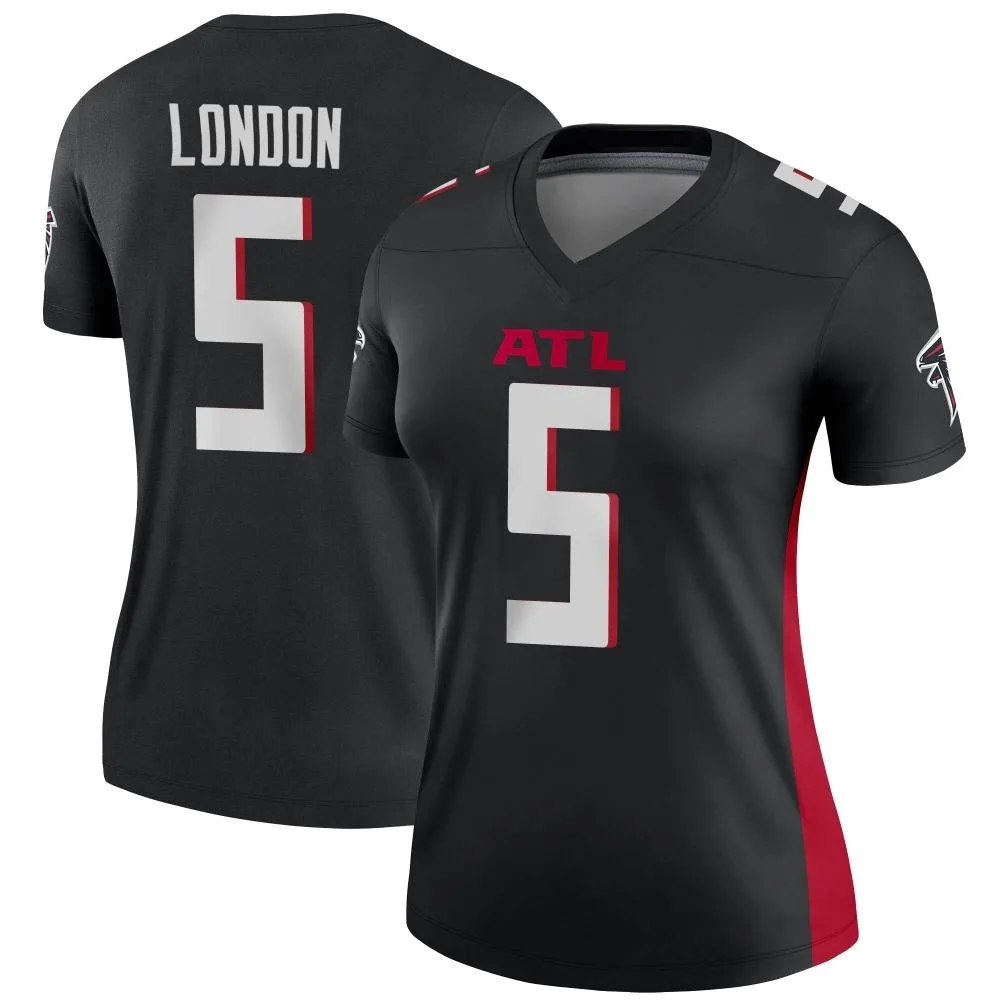 Drake London Atlanta Falcons Women's Nike Legend Black Jersey Drake London Atlanta Falcons Women's Nike Legend Black Jersey