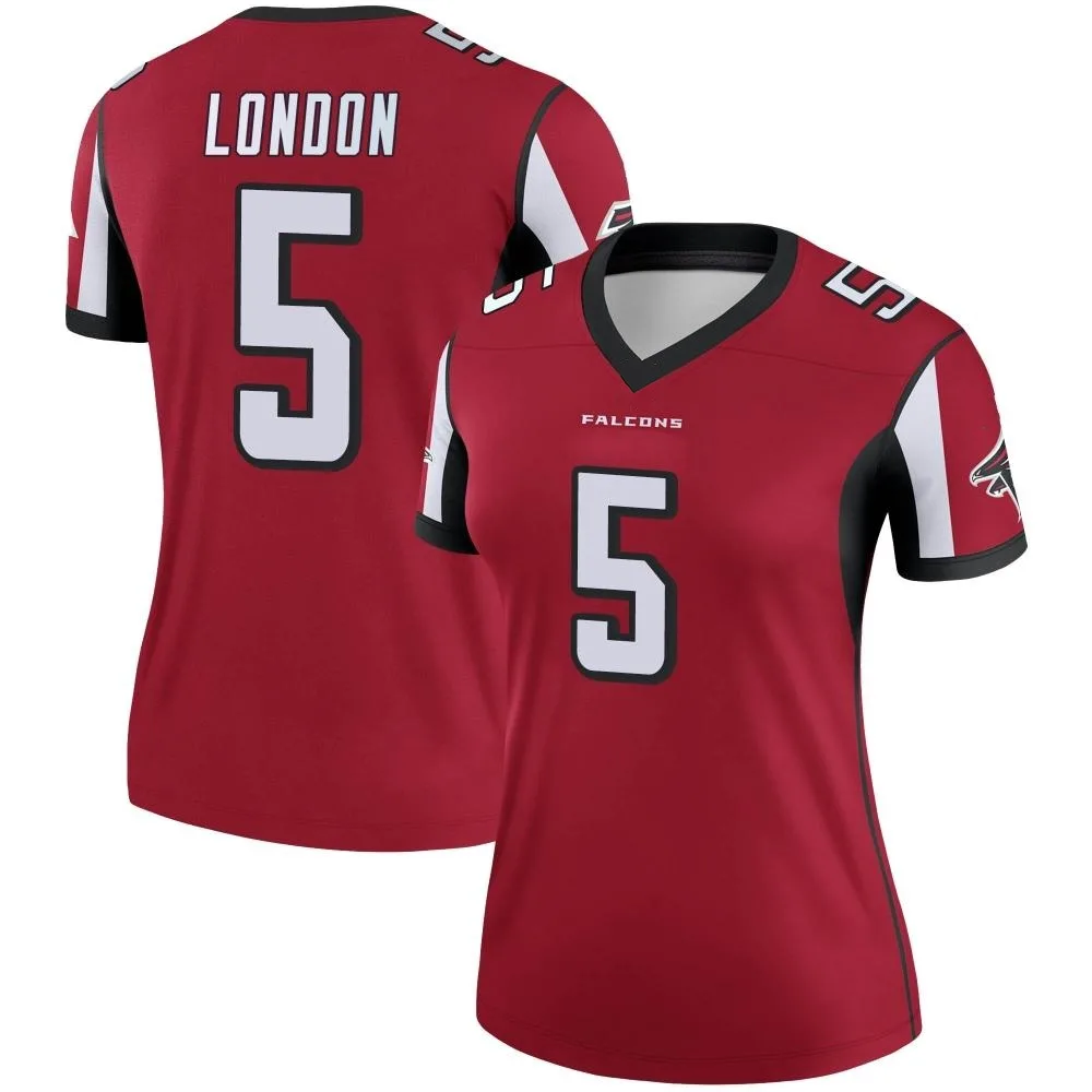 Drake London Atlanta Falcons Women's Nike Legend Red Jersey Drake London Atlanta Falcons Women's Nike Legend Red Jersey