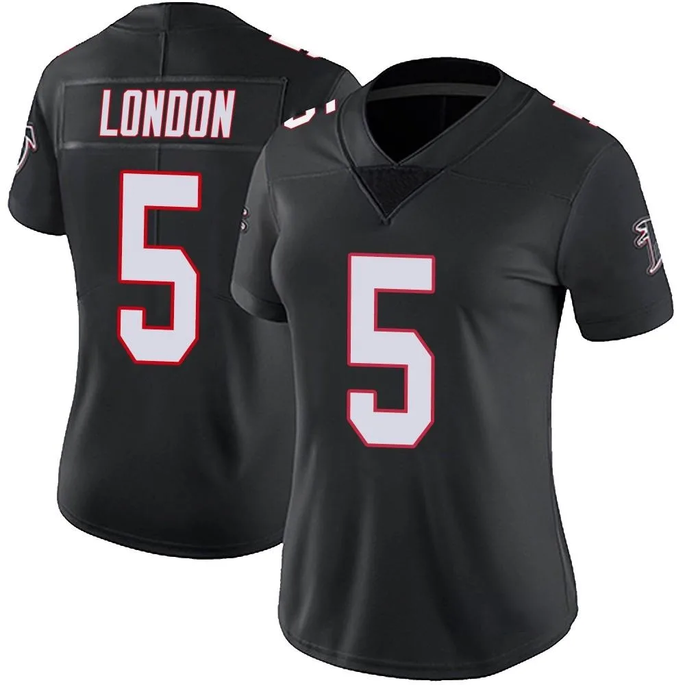 Drake London Atlanta Falcons Women's Nike Vapor Untouchable Limited Black Jersey Drake London Atlanta Falcons Women's Nike Vapor Untouchable Limited Black Jersey