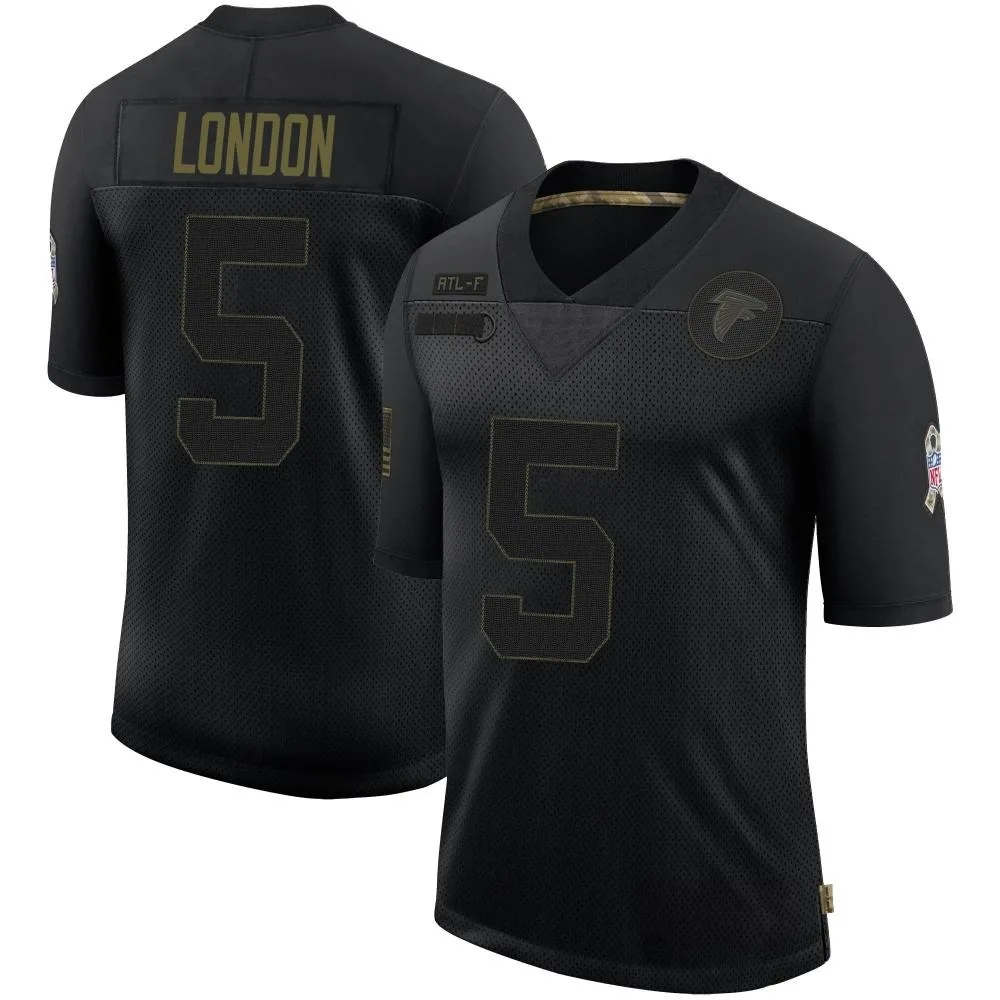 Drake London Atlanta Falcons Youth Nike 2020 Salute To Service Limited Black Jersey Drake London Atlanta Falcons Youth Nike 2020 Salute To Service Limited Black Jersey