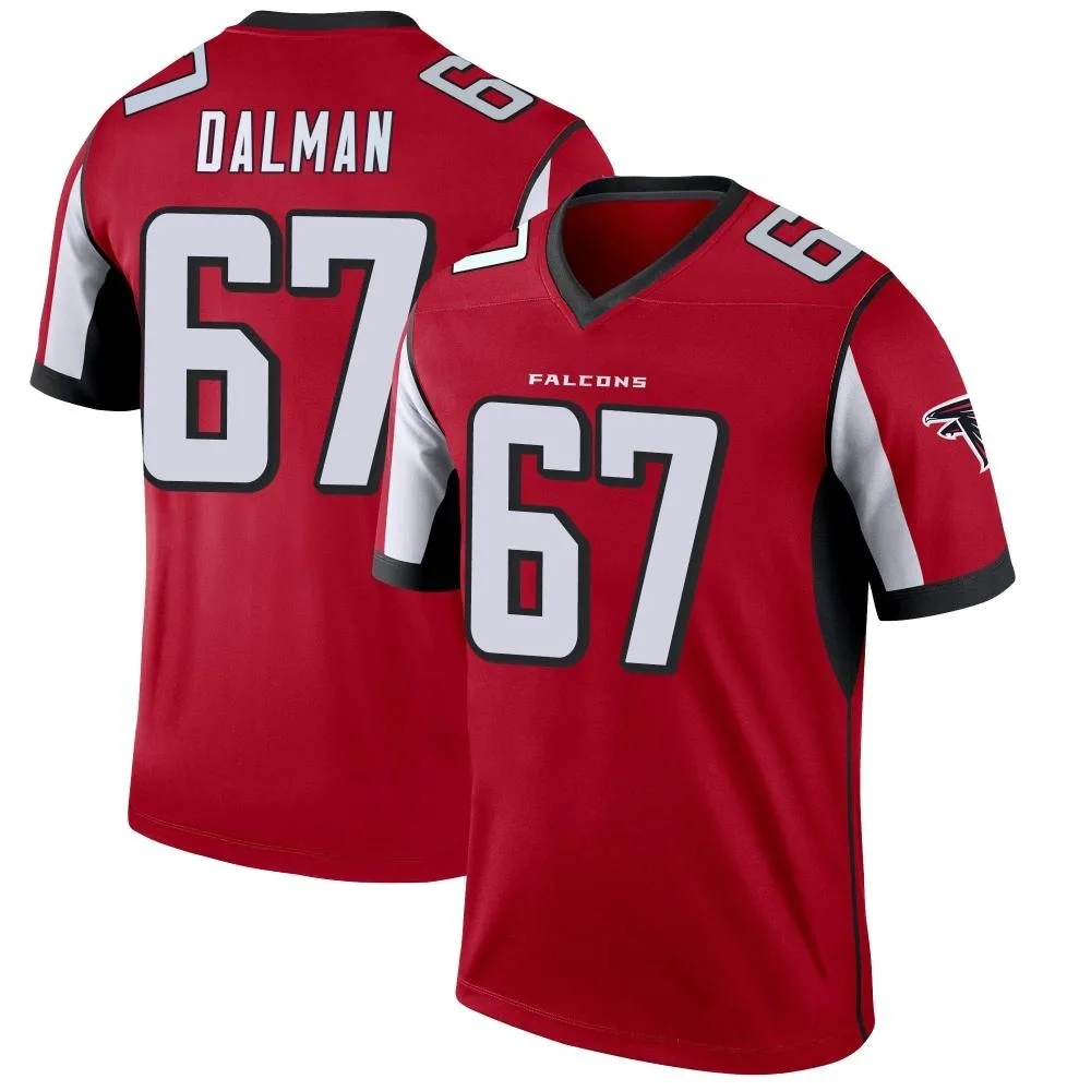 Drew Dalman Atlanta Falcons Men's Nike Legend Red Jersey Drew Dalman Atlanta Falcons Men's Nike Legend Red Jersey