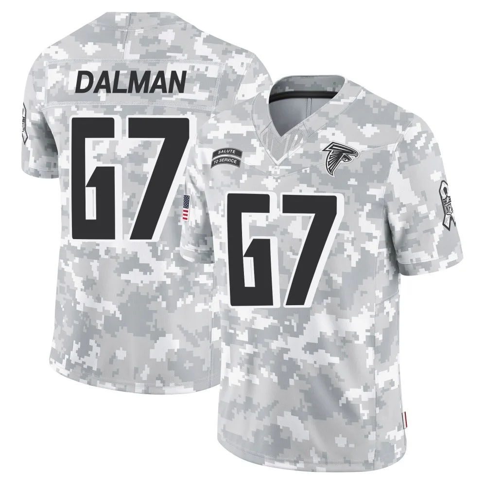 Drew Dalman Atlanta Falcons Youth Nike 2024 Salute To Service Limited Arctic Camo Jersey Drew Dalman Atlanta Falcons Youth Nike 2024 Salute To Service Limited Arctic Camo Jersey