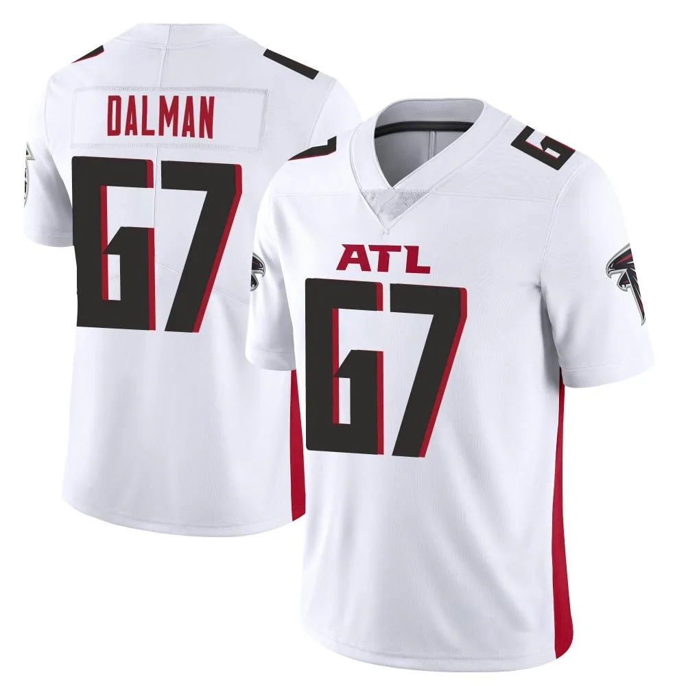 Drew Dalman Atlanta Falcons Youth Nike Vapor Untouchable Limited White Jersey Drew Dalman Atlanta Falcons Youth Nike Vapor Untouchable Limited White Jersey